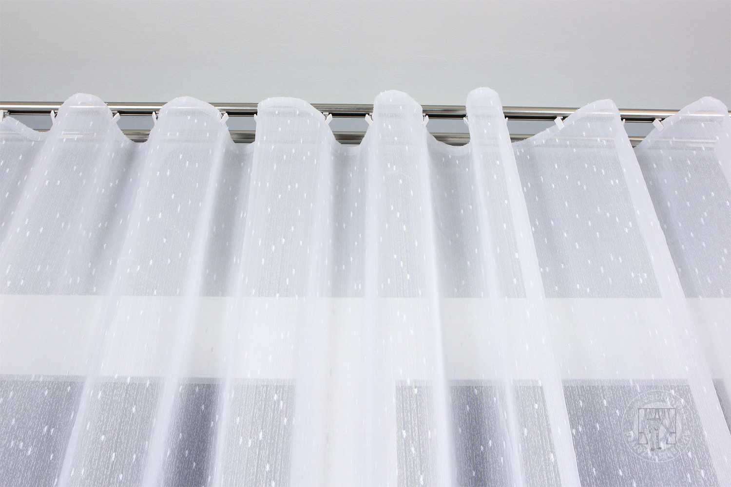 Záclona metráž FANNI biela