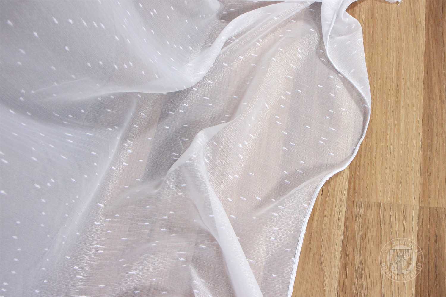 Záclona metráž FANNI biela