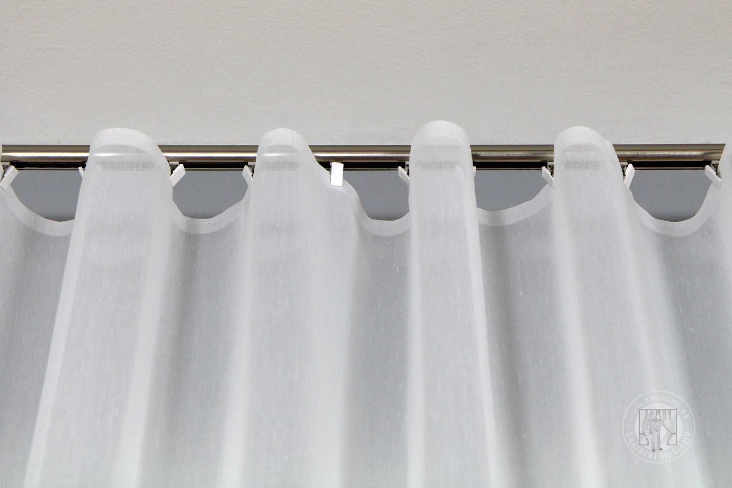 Záclona metráž 11084/02 s nekrčivou úpravou krémová