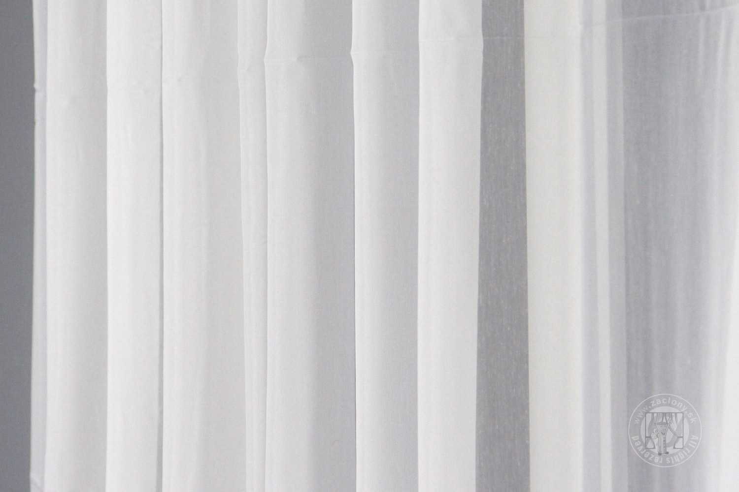 Záclona metráž 11084/02 s nekrčivou úpravou krémová