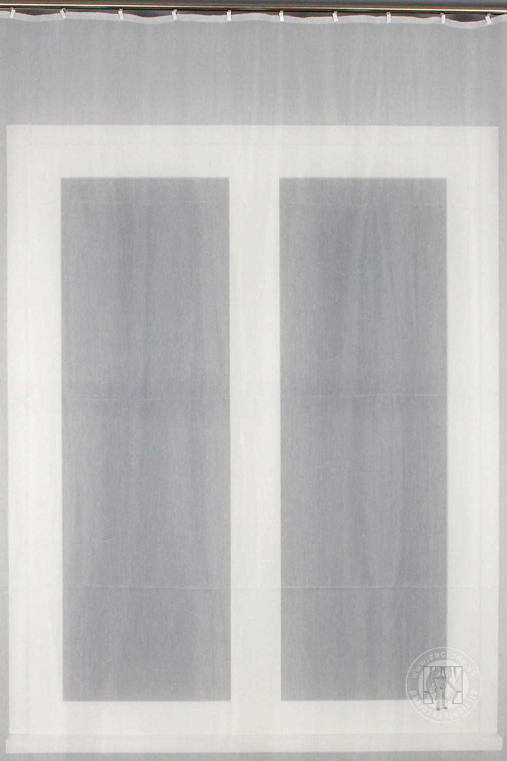 Záclona metráž 11084/02 s nekrčivou úpravou krémová