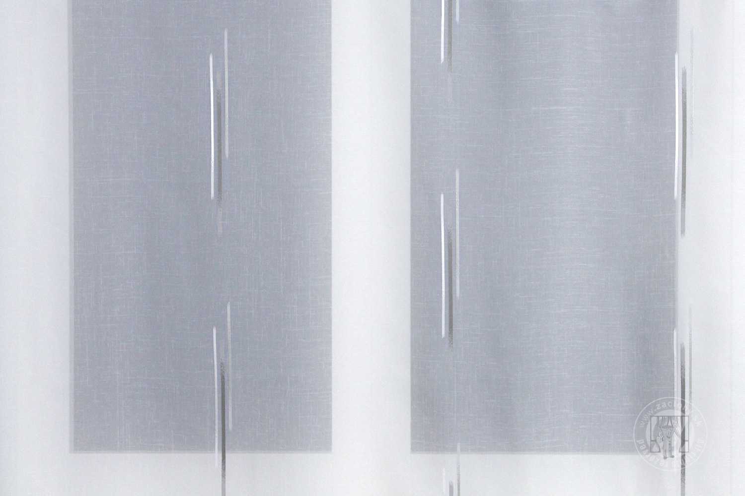 Záclona metráž 1128/810 biela