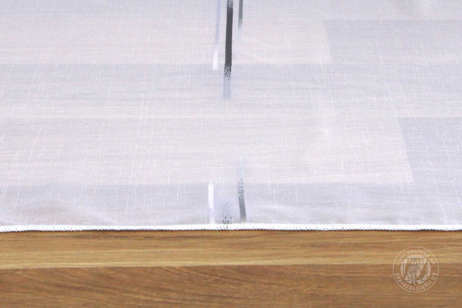 Záclona metráž 1128/810 biela