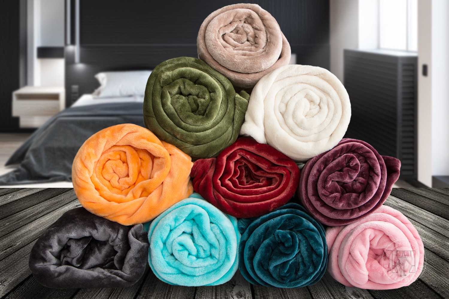 Deka z mikrovlákna SLEEP WELL® 150x200cm tehlová