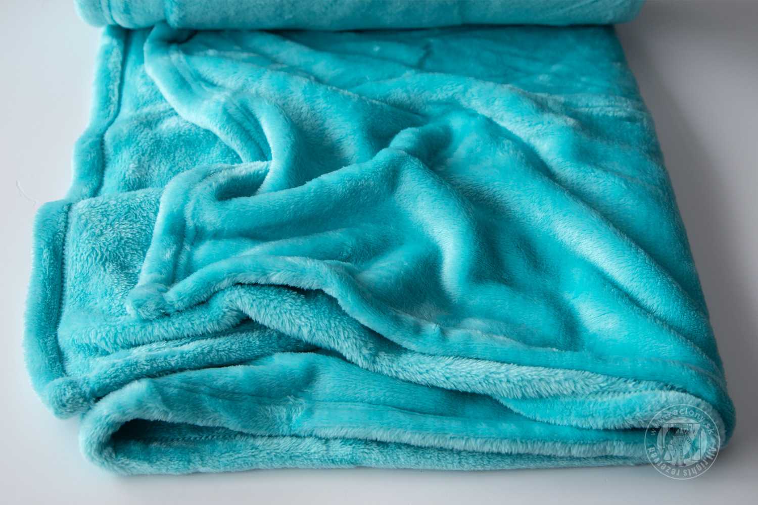 Deka z mikrovlákna SLEEP WELL® 150x200cm tyrkysová 