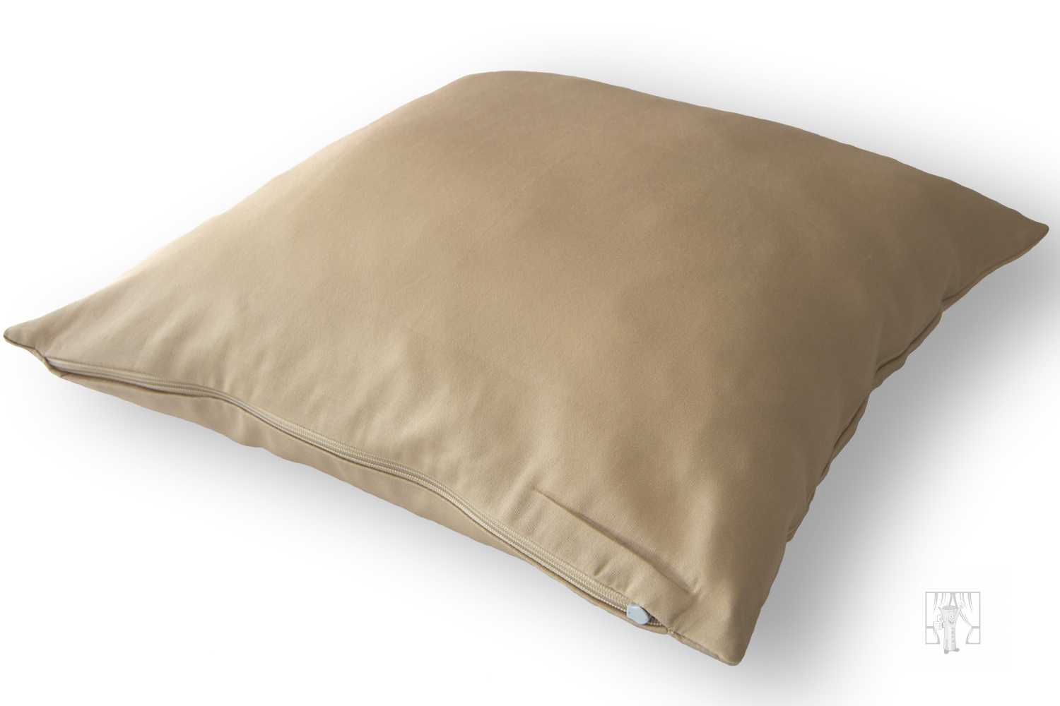 Obliečka saténová 40x40cm béžová