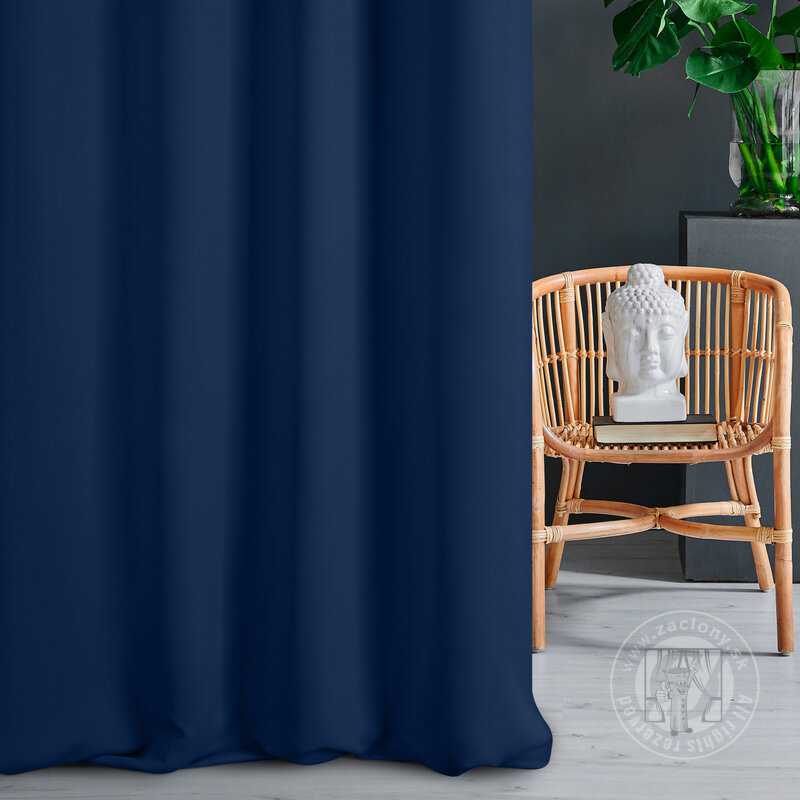 Záves BLACKOUT modrý