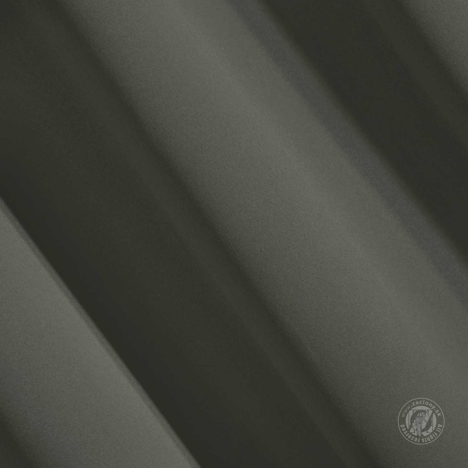 Záves PARISA na krúžkoch grafitový 135x250cm