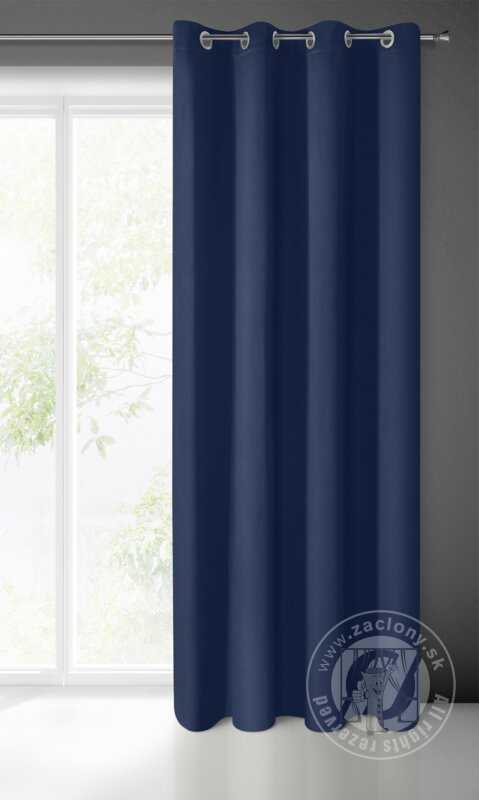 Záves PARISA na krúžkoch granátový 135x250 cm