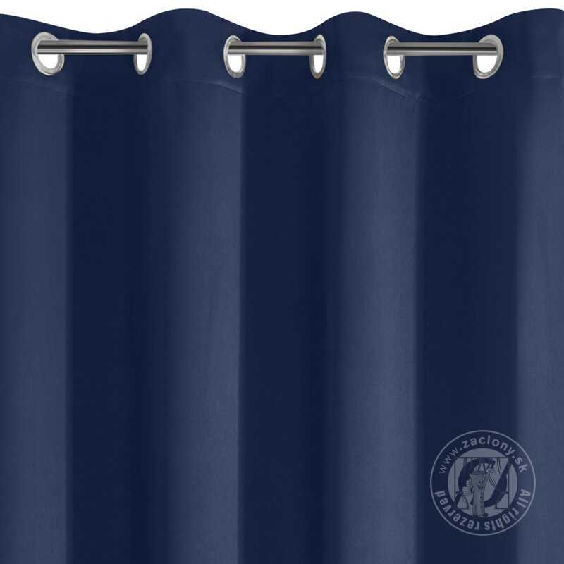 Záves PARISA na krúžkoch granátový 135x250 cm