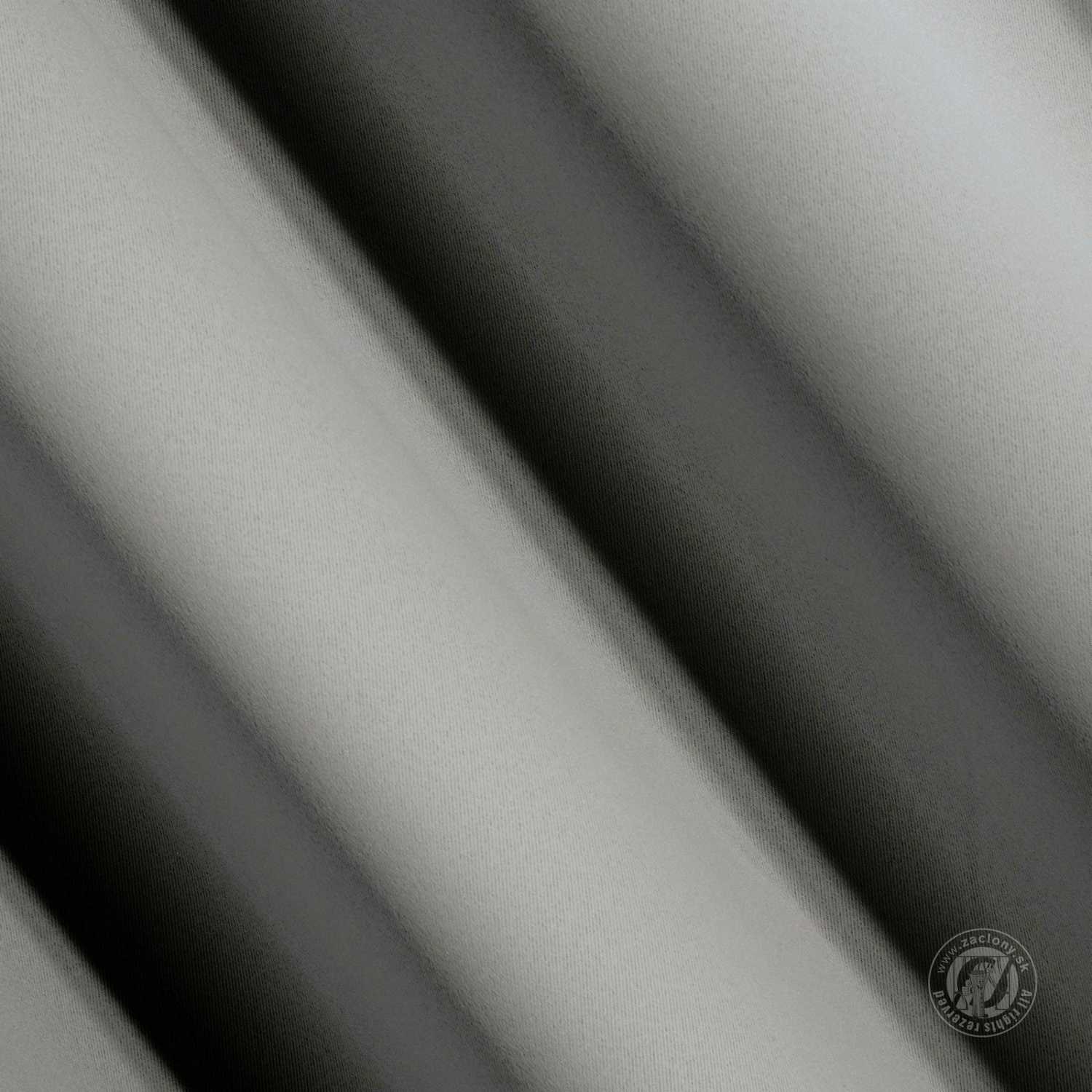 Záves PARISA na páske sivý 135x270cm