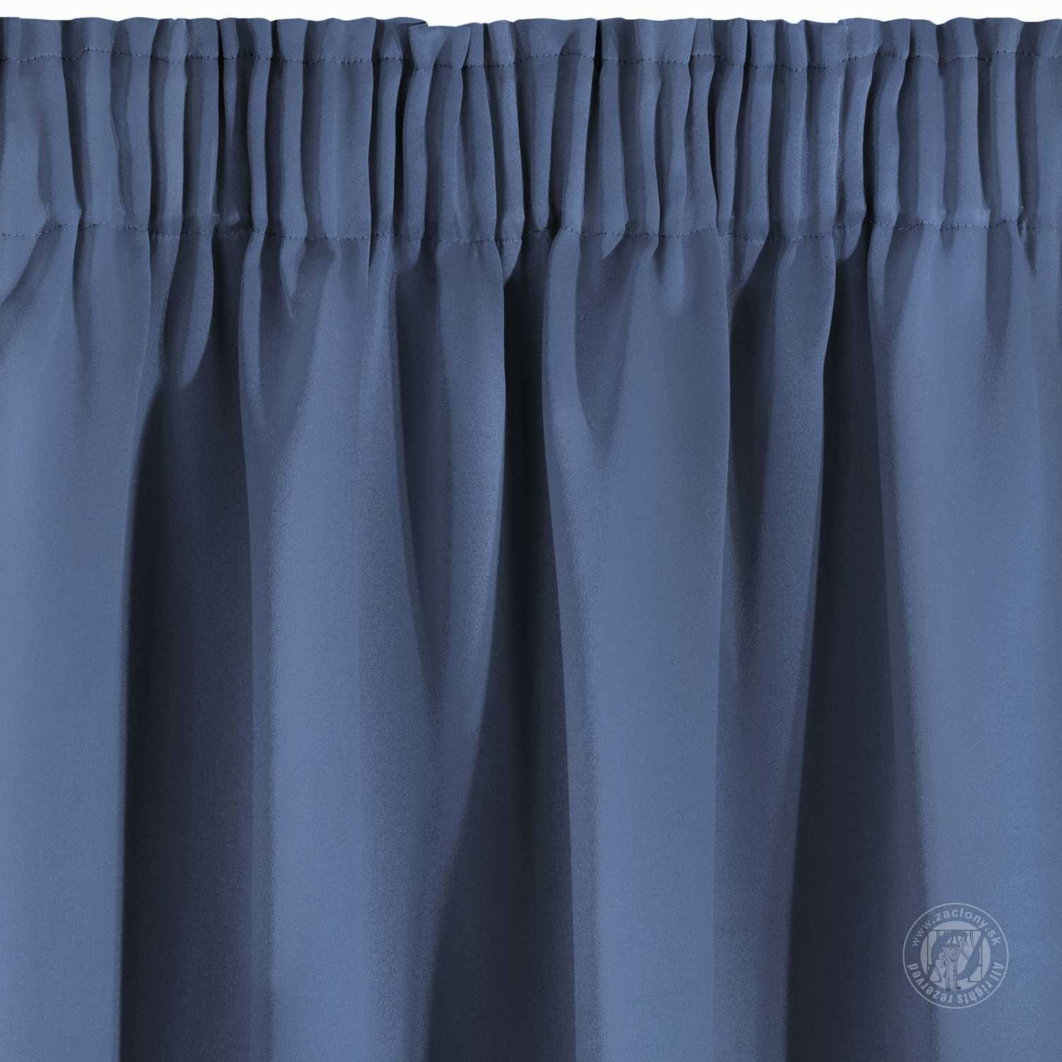 Záves PARISA na páske granátový 135x270cm