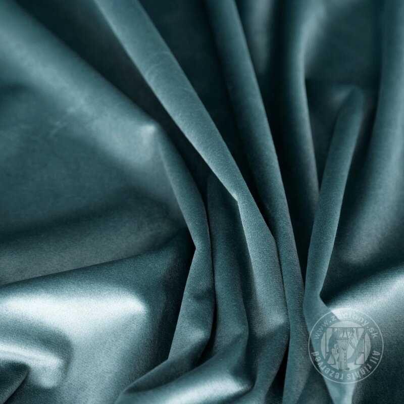 Záves MELANIE na krúžkoch petrolejový 140x250cm