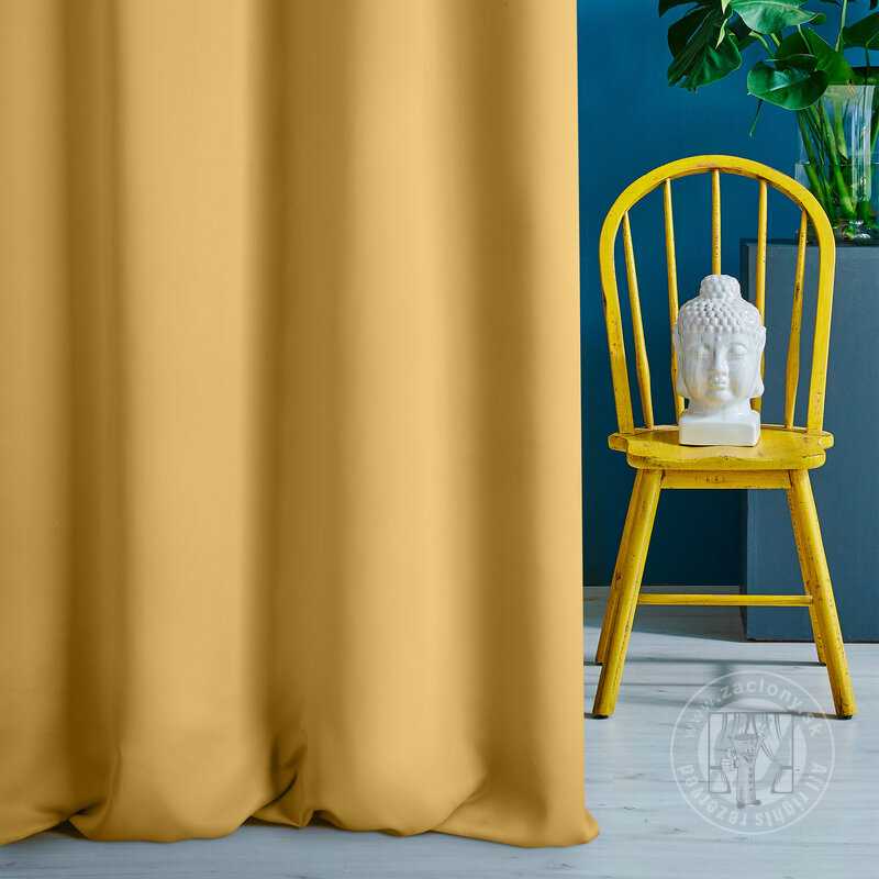 Záves BLACKOUT MUSZ žltý