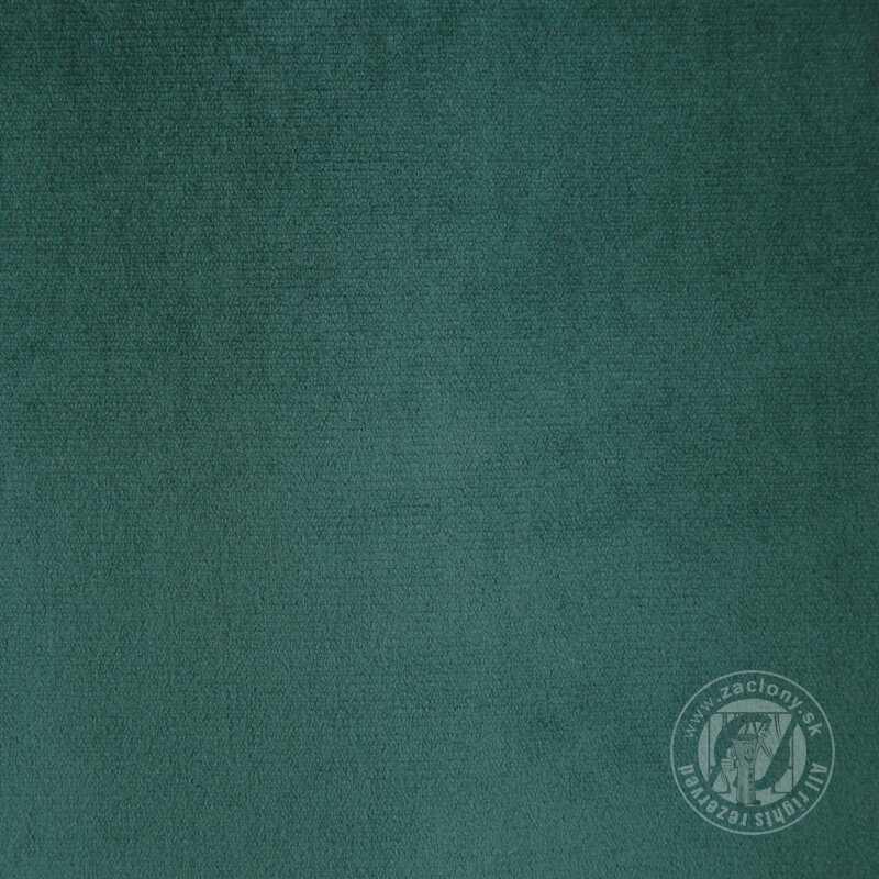 Záves PIERRE na krúžkoch tmavý tyrkysový 140x250cm