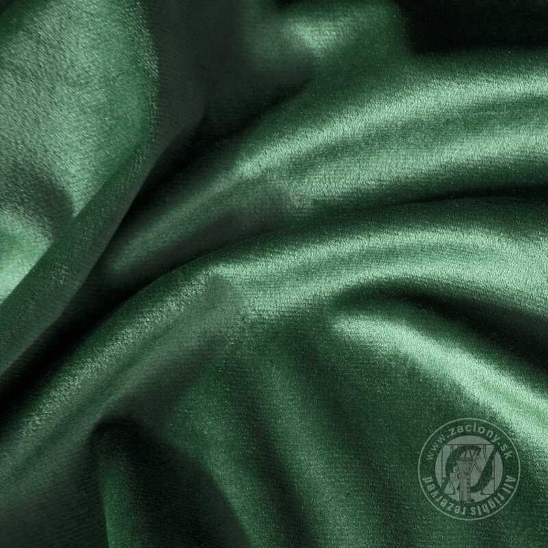 Záves PIERRE na páske tmavozelený 140x300cm