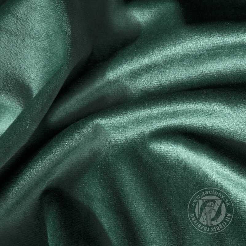 Záves PIERRE na páske tmavý tyrkysový 140x300cm