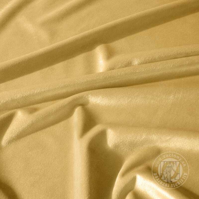 Záves PIERRE na páske horčicový 140x300cm