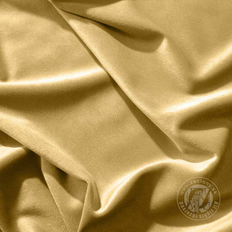 Záves PIERRE na páske horčicový 140x300cm