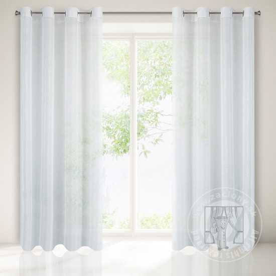 Záclona REBECCA na krúžkoch krémová 140x250 cm