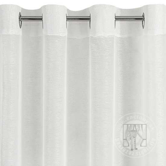 Záclona REBECCA na krúžkoch krémová 140x250 cm
