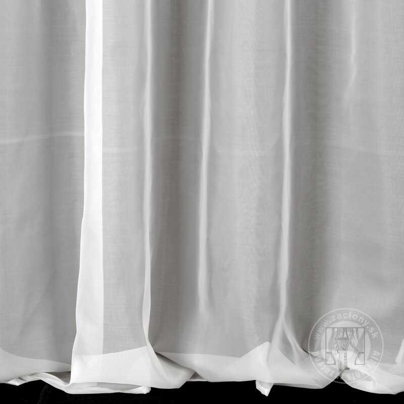 Záclona LUCY na krúžkoch krémová 140x250cm