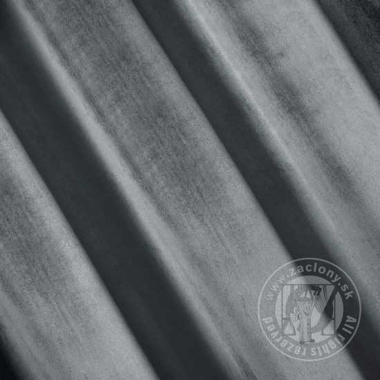 Záves SAMANTA na páske tmavosivý 140x270cm