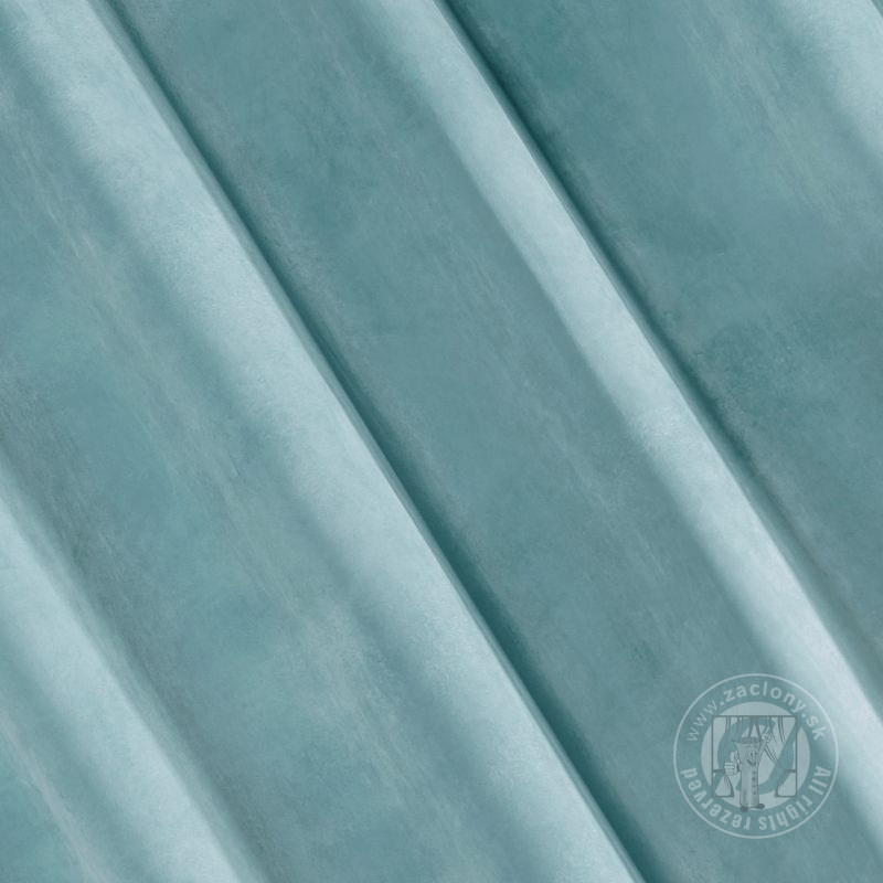 Záves VILLA na páske oceánsky modrý 140x270cm