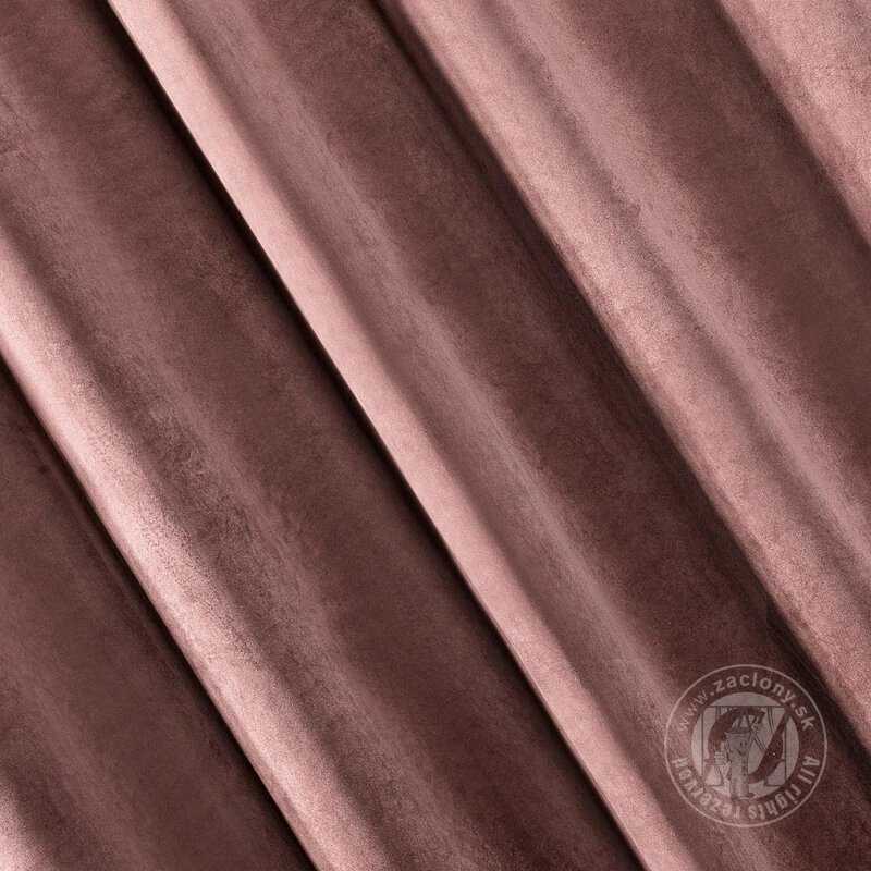 Záves VILLA na páske staroružový 140x270cm