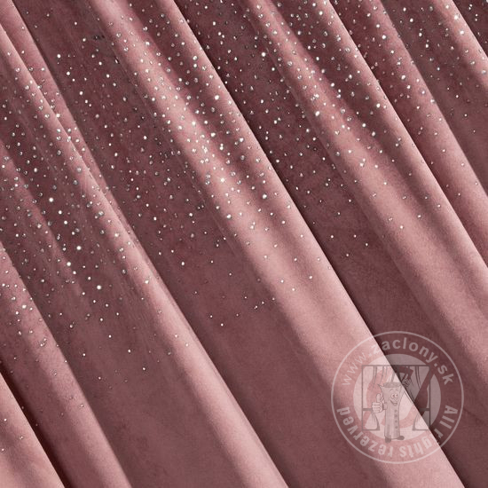 Záves AURORA na páske ružový 140x270cm