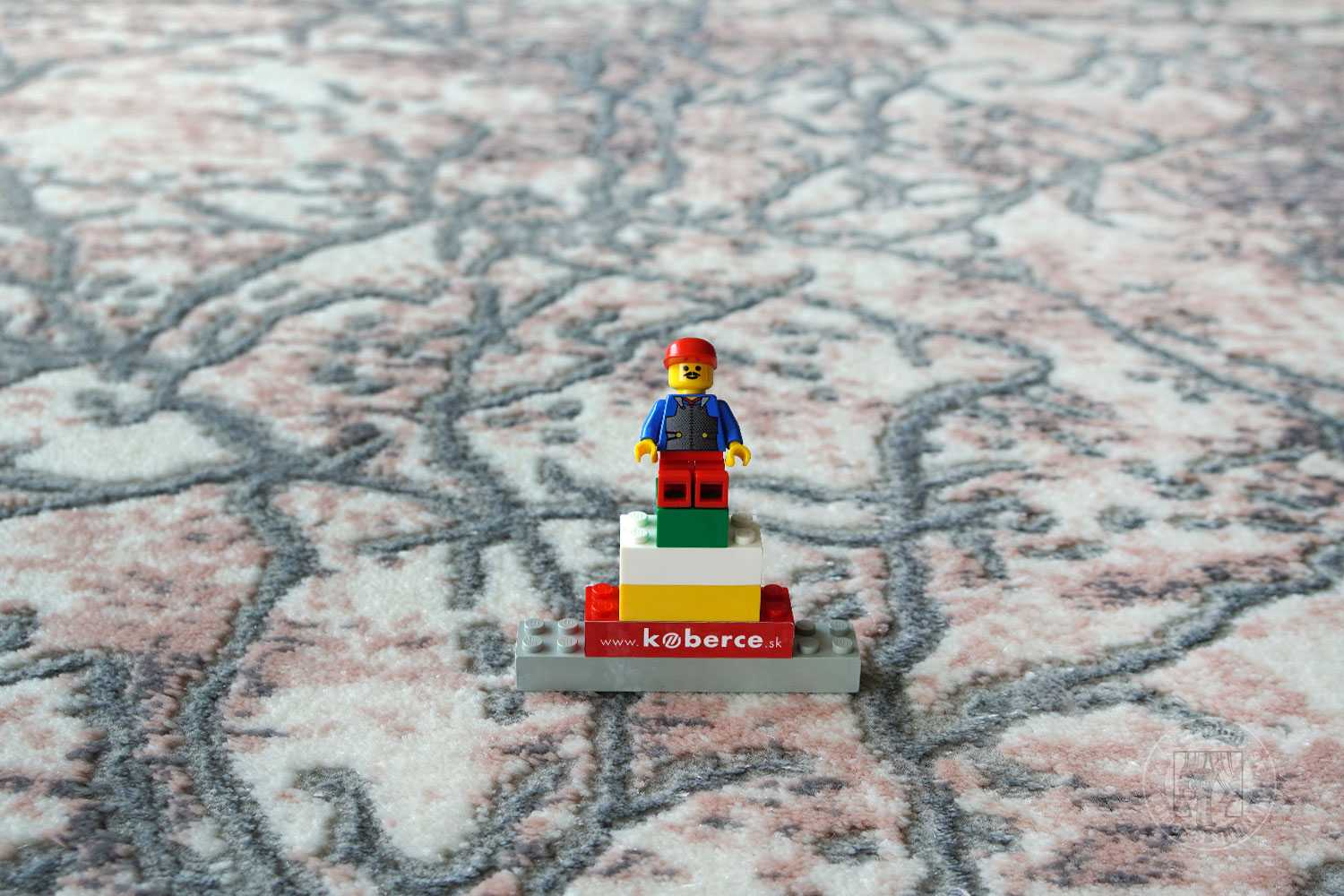 Kusový koberec Zara 9630 Pink Grey