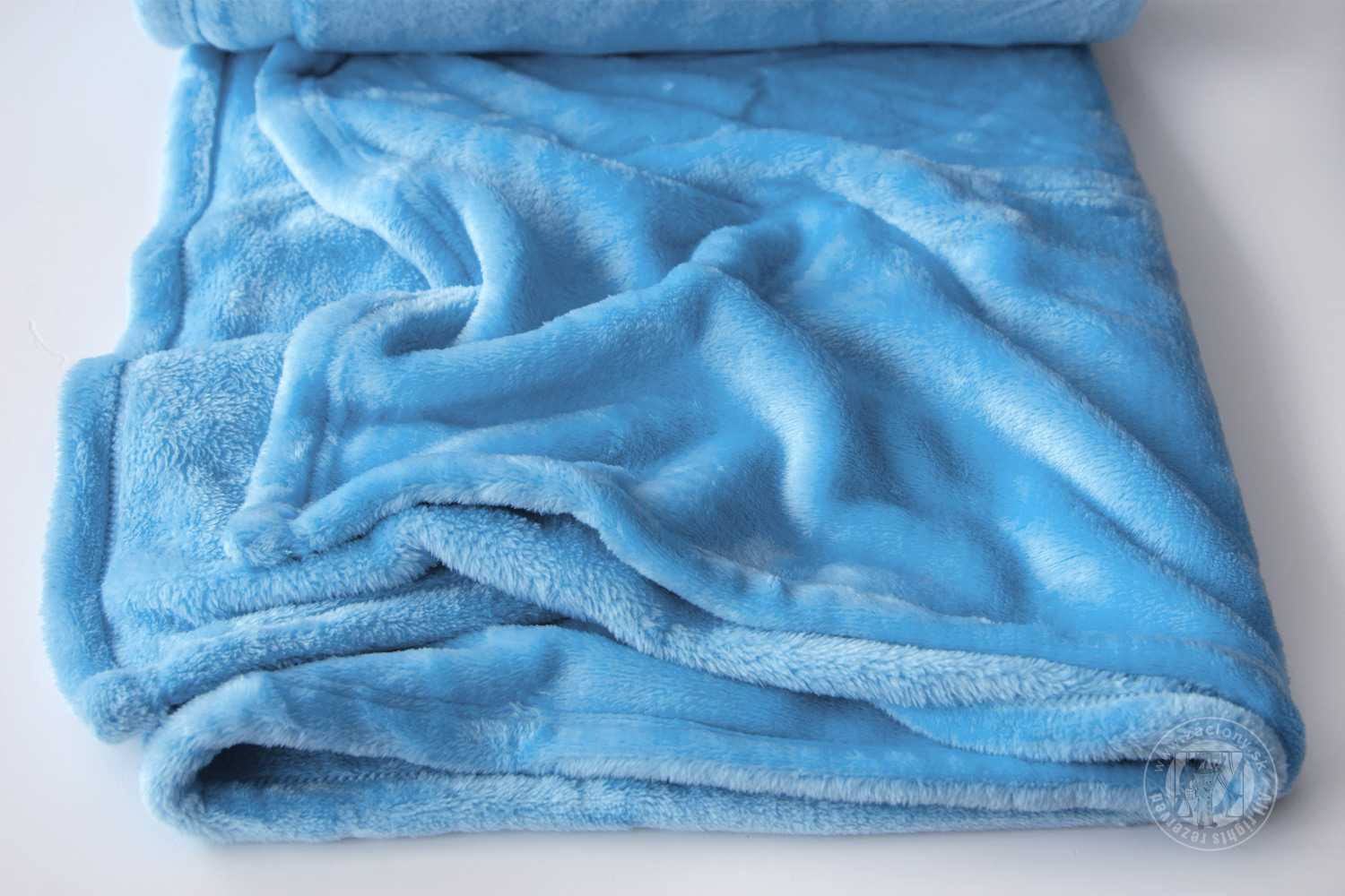 Deka z mikrovlákna SLEEP WELL® 150x200cm svetlomodrá