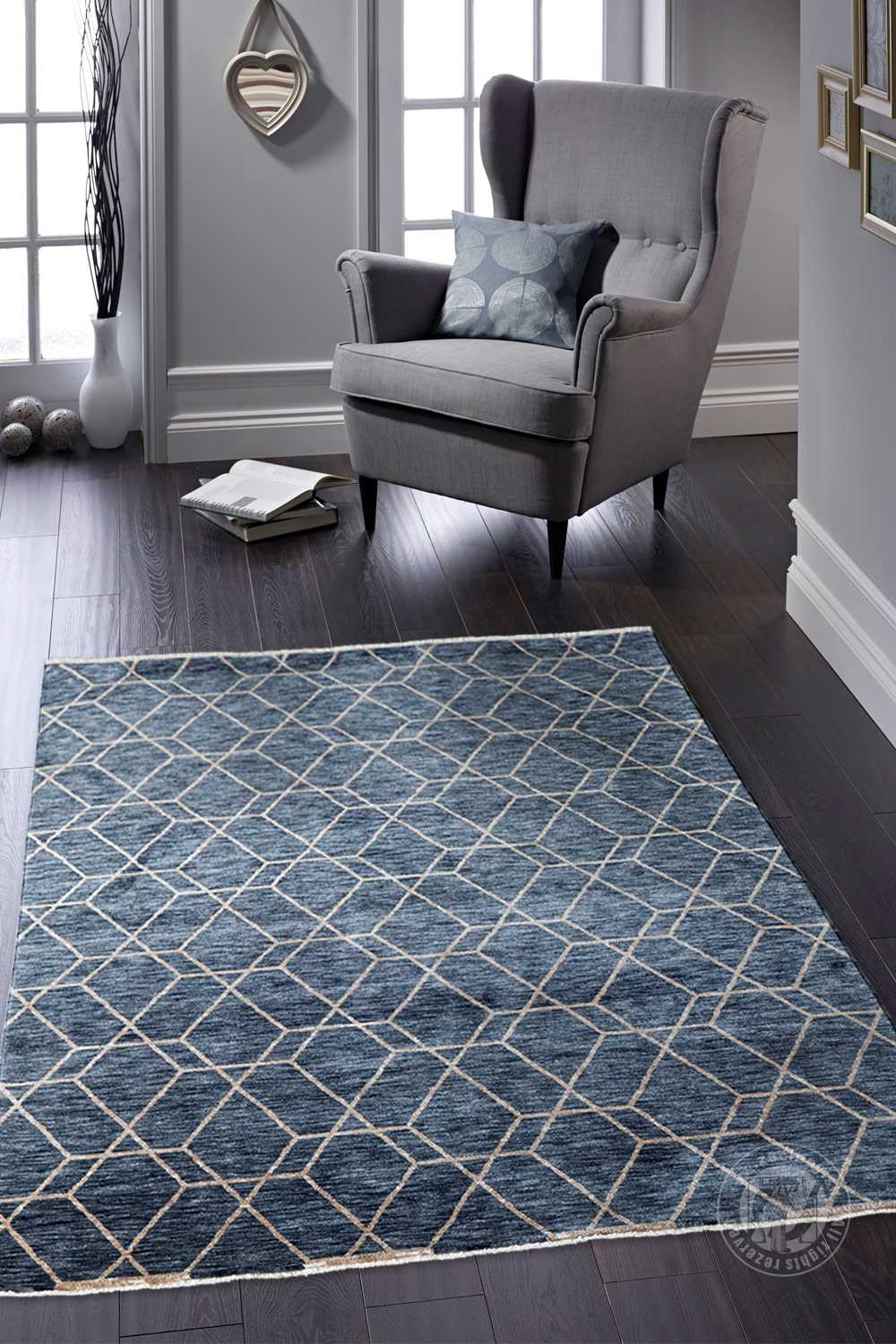 Kusový koberec Palazzo 6958A Ivory/Dark blue