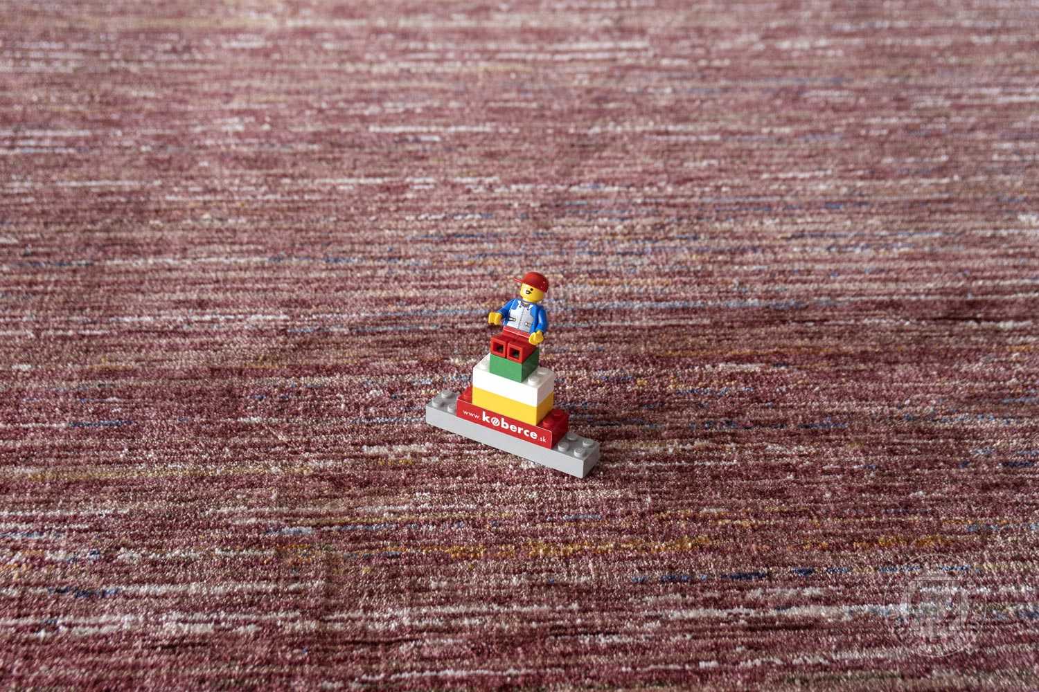 Kusový koberec Palazzo 6980A Red/Red