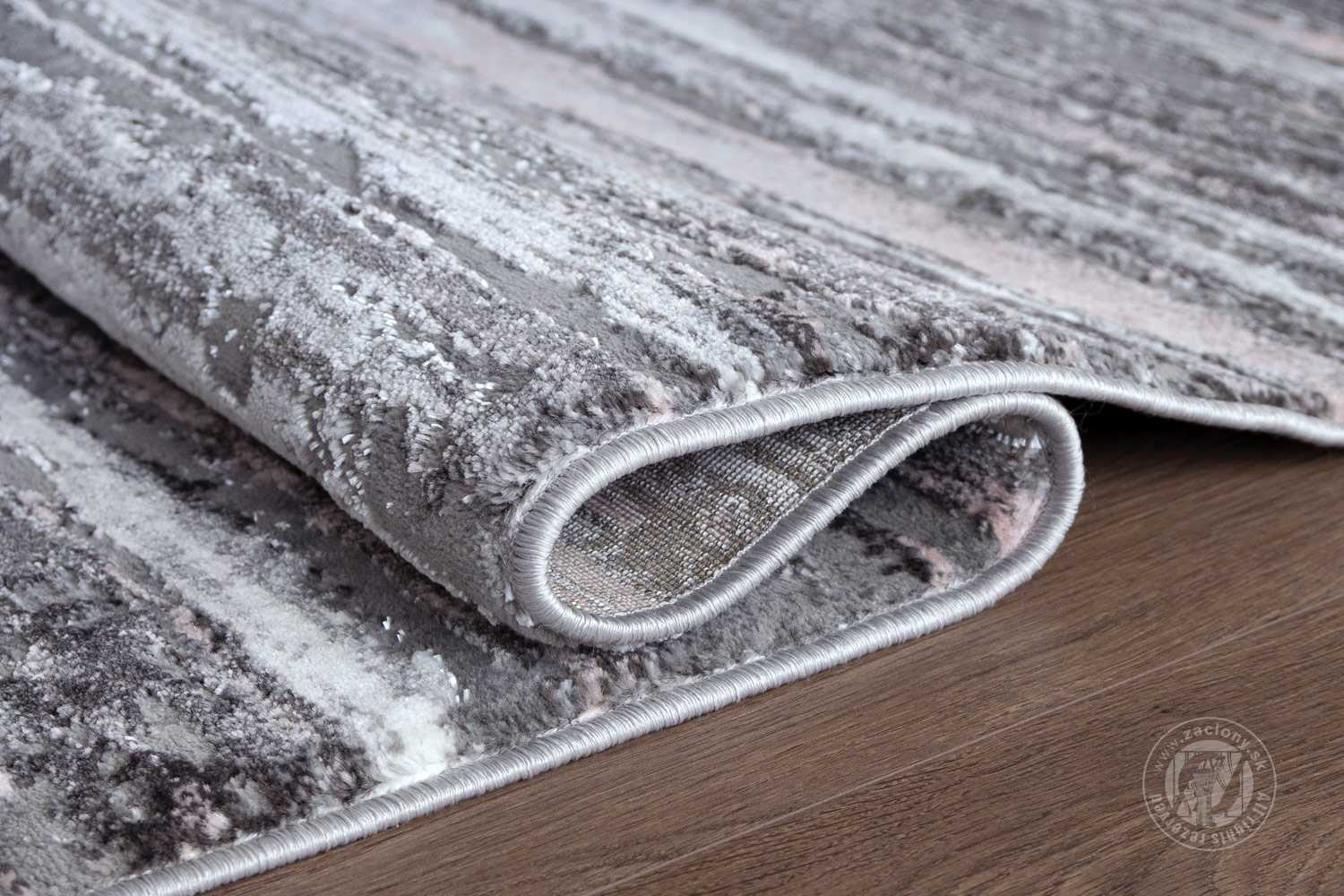 Kusový koberec Zara 8488 Pink Grey