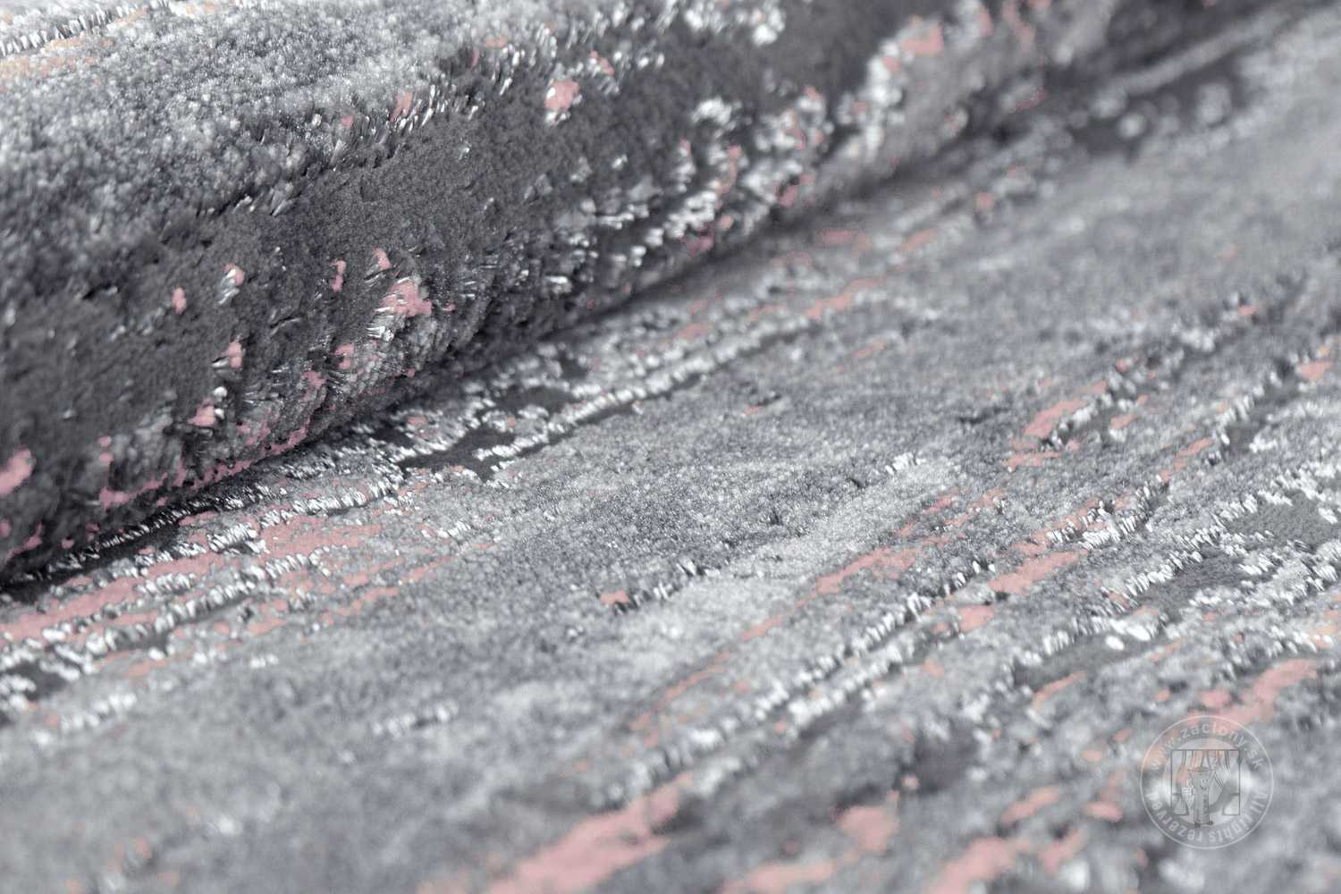 Kusový koberec Zara 8488 Pink Grey