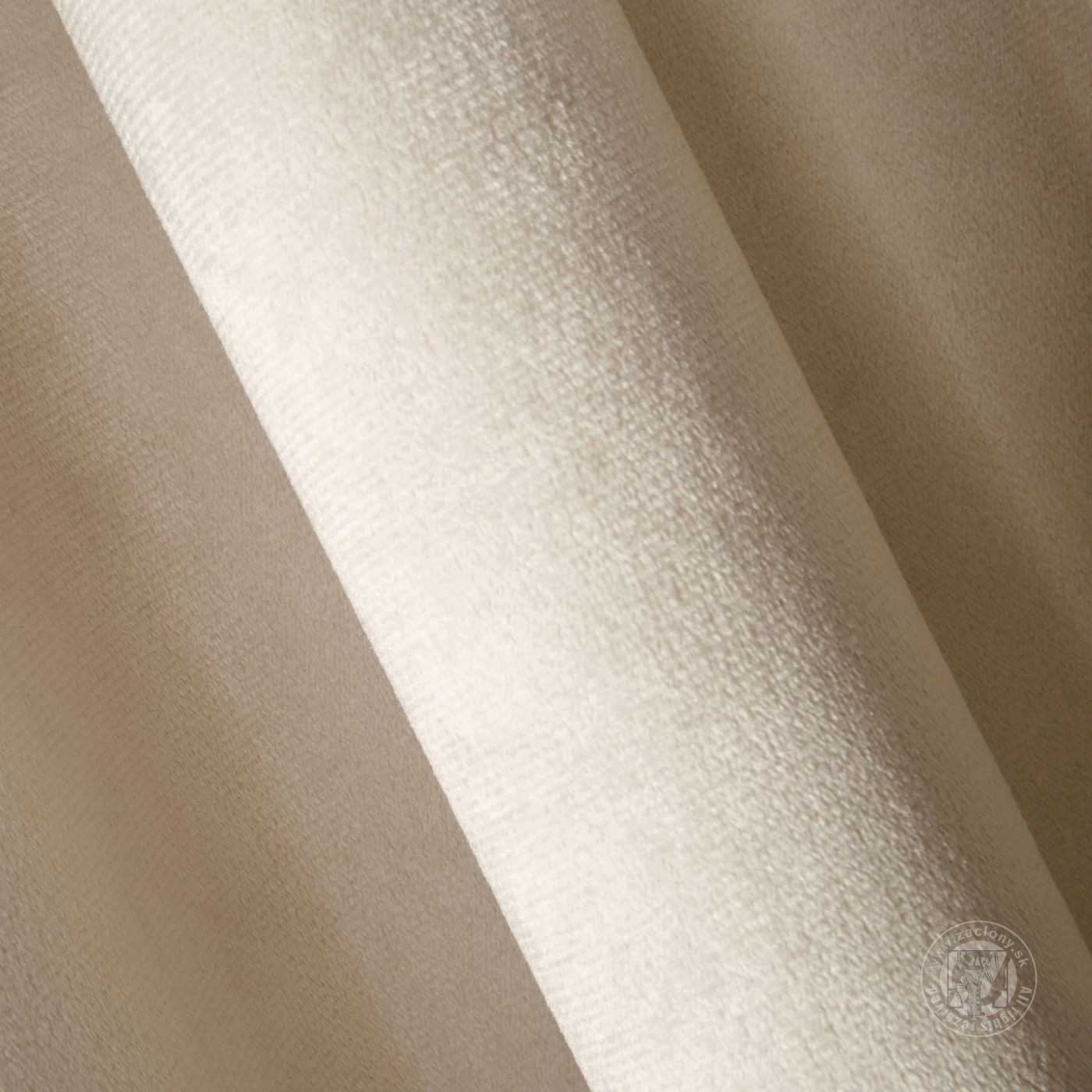 Záves MELANIE na krúžkoch béžový 140x250cm