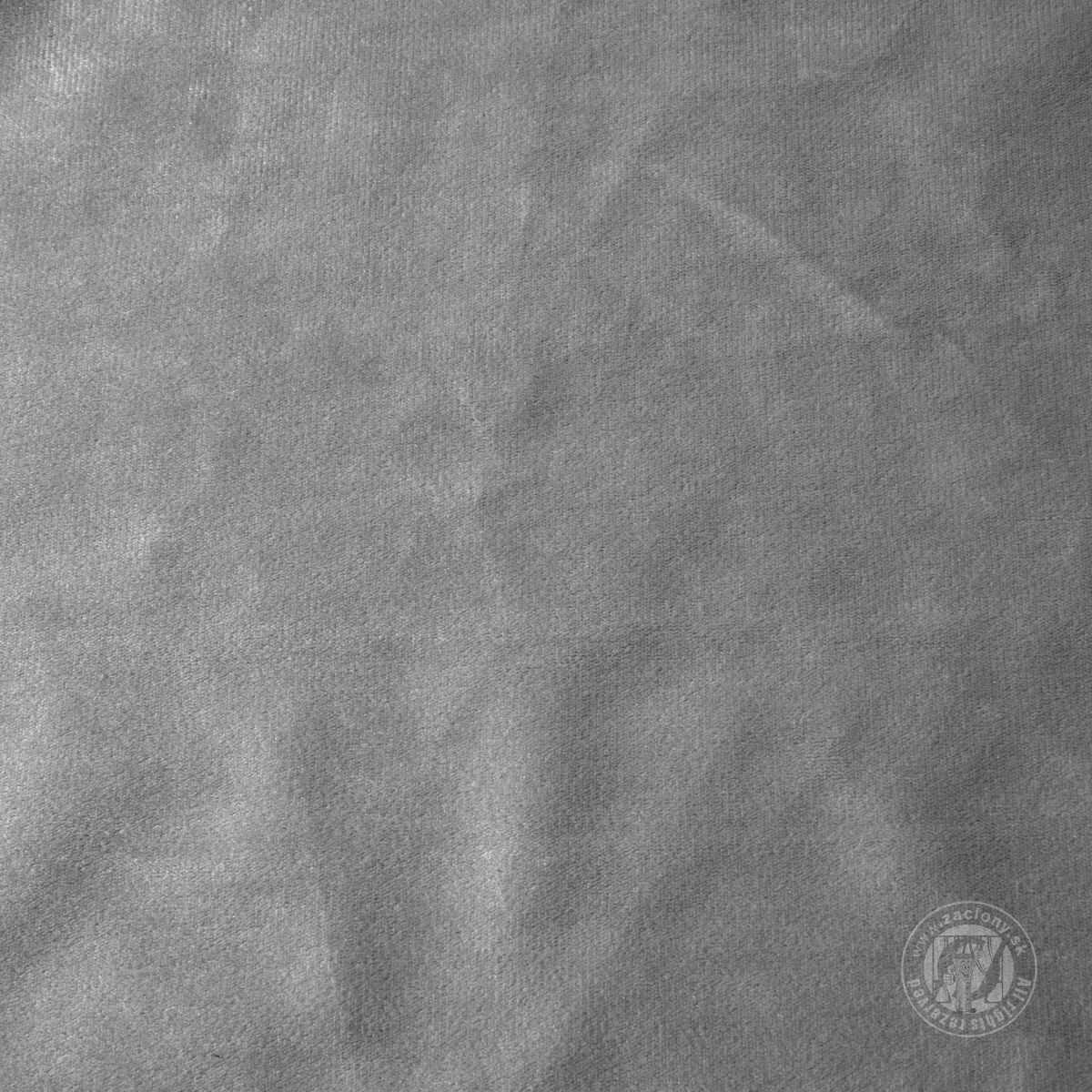 Záves ROSA na krúžkoch strieborný 140x250cm