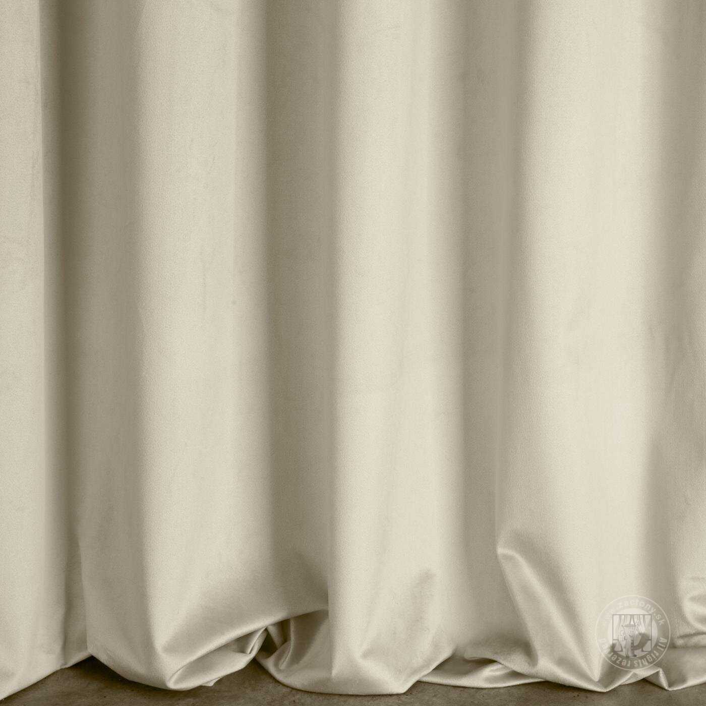 Záves ROSA na páske béžový 140x270cm