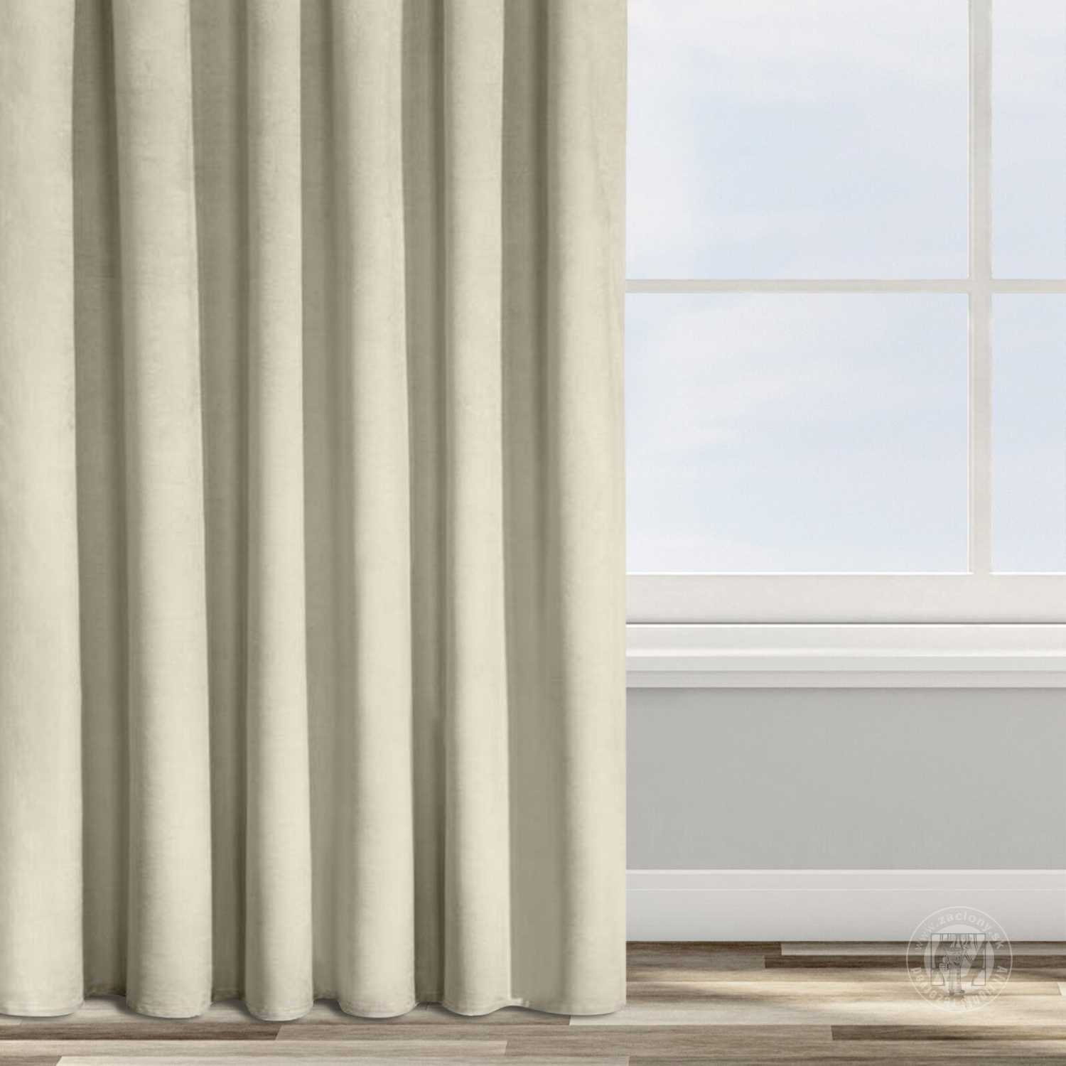 Záves ROSA na páske béžový 140x270cm