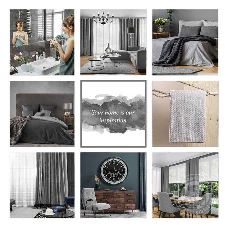 Záves ROSA na páske grafitový 140x270cm