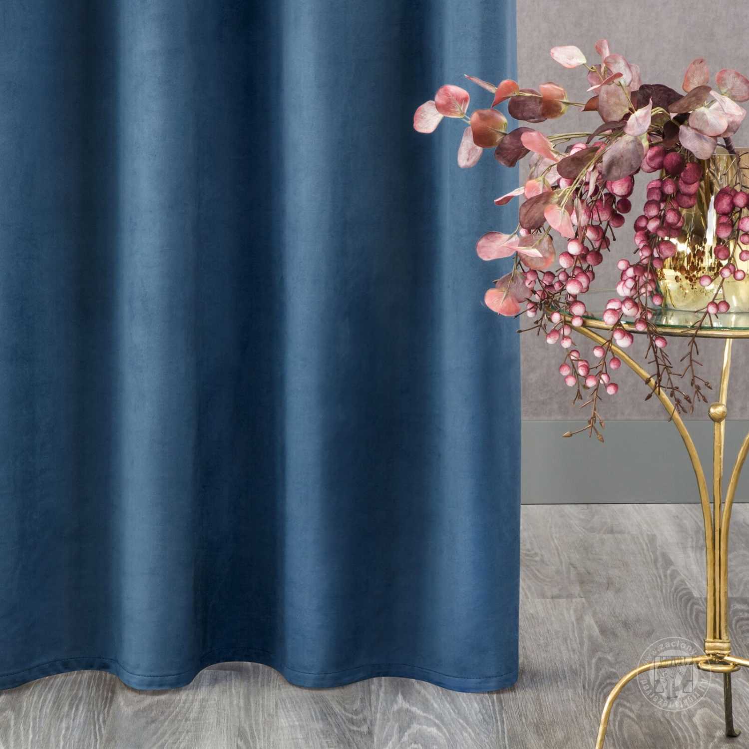 Záves ROSA na páske granátový 135x300cm