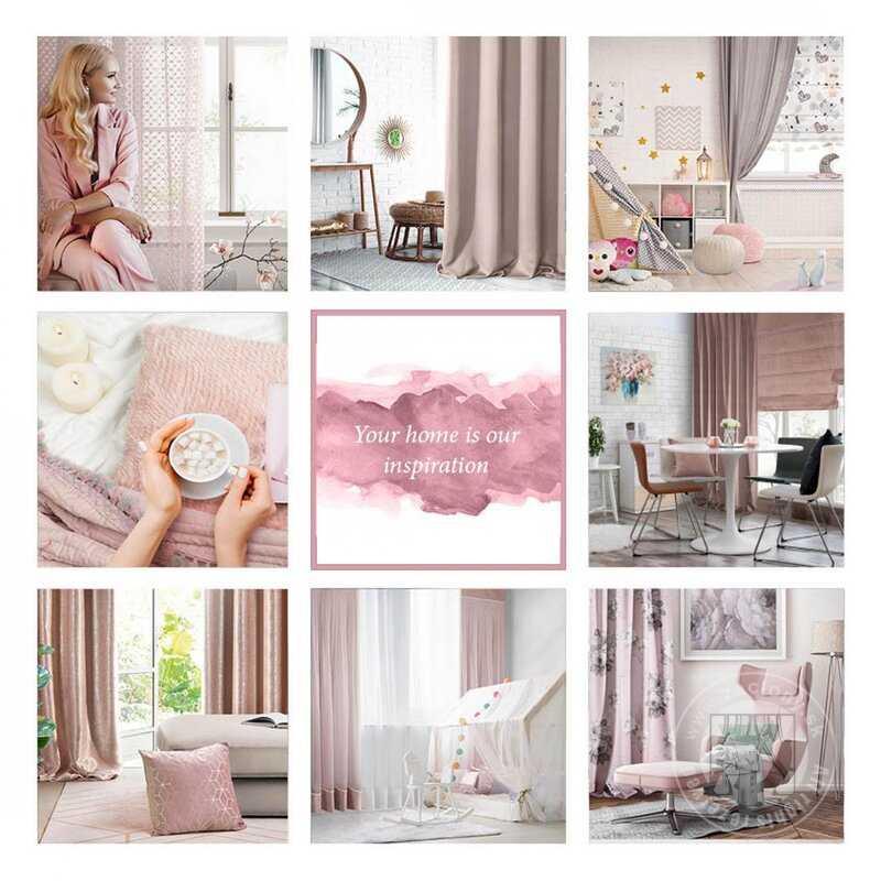 Záves ROSA na páske púdrový 140x270cm