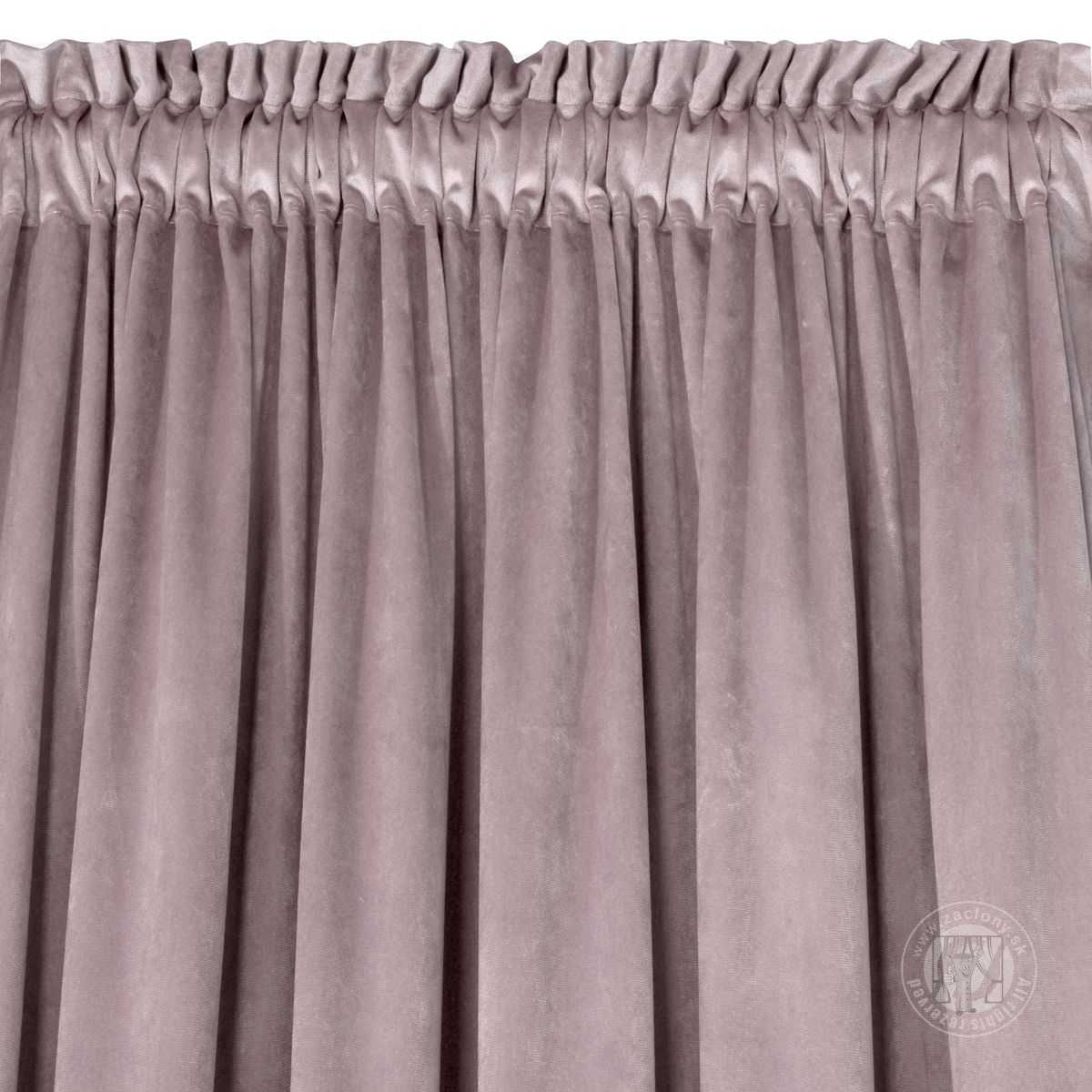 Záves ROSA na páske púdrový 140x270cm