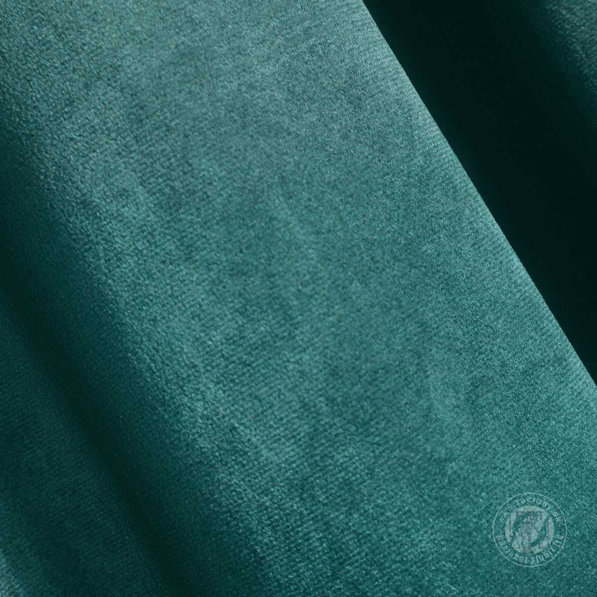 Záves ROSA na páske tmavý tyrkysový 140x270cm