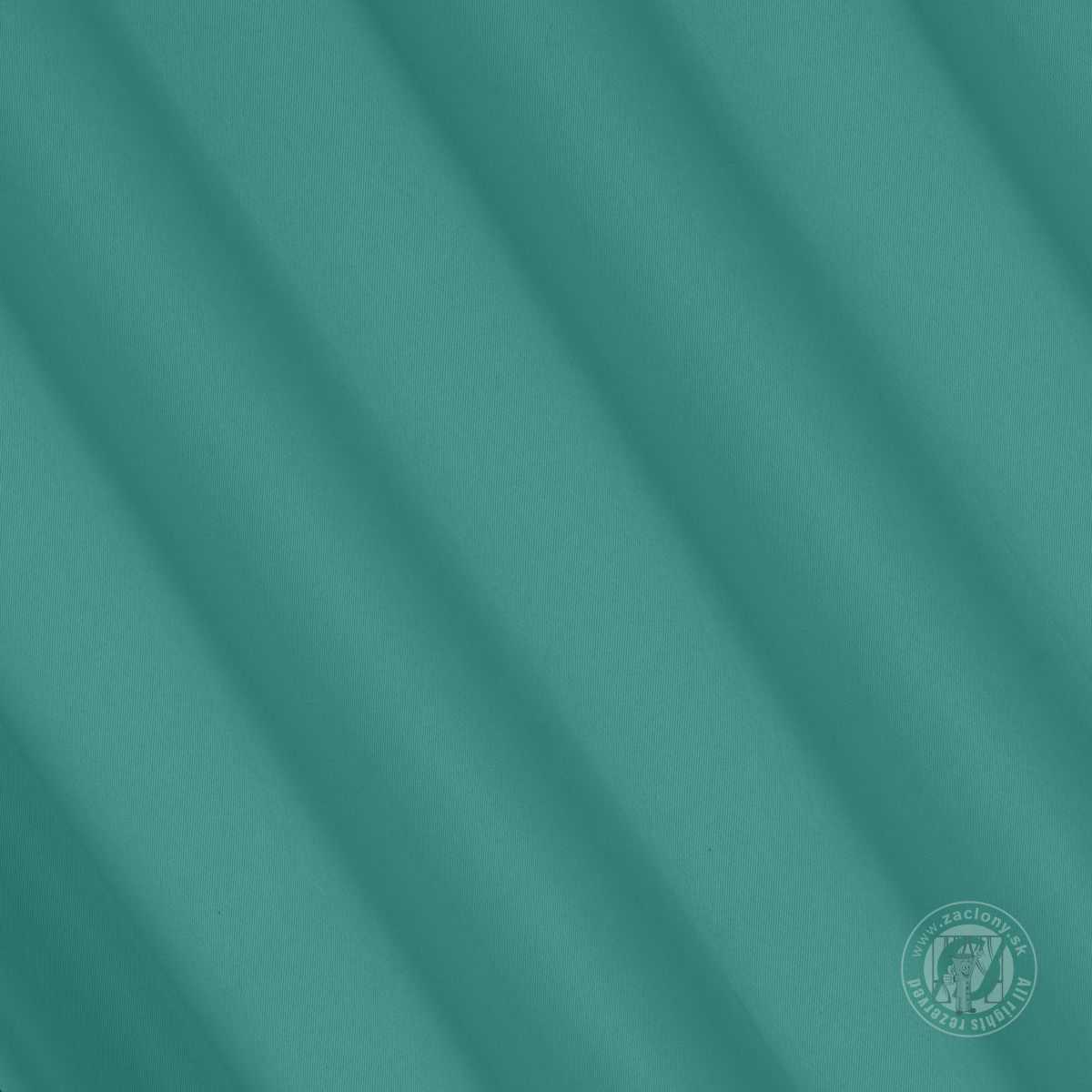 Záves PARISA na krúžkoch tyrkysový 135x250cm