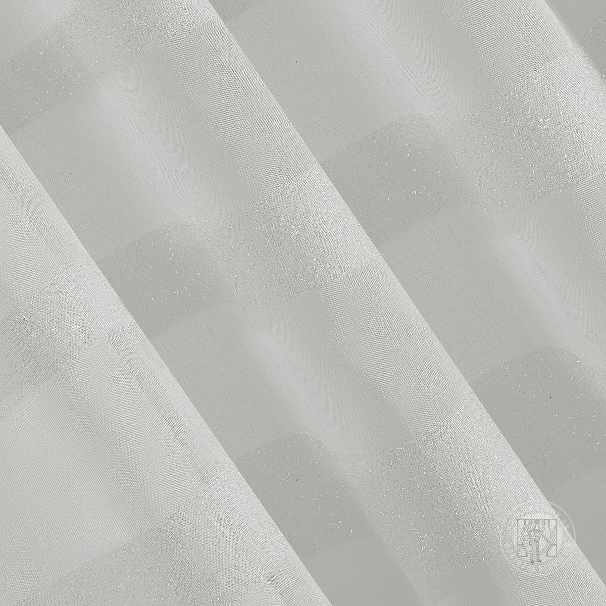 Záclona EFIL na krúžkoch strieborná 140x250cm