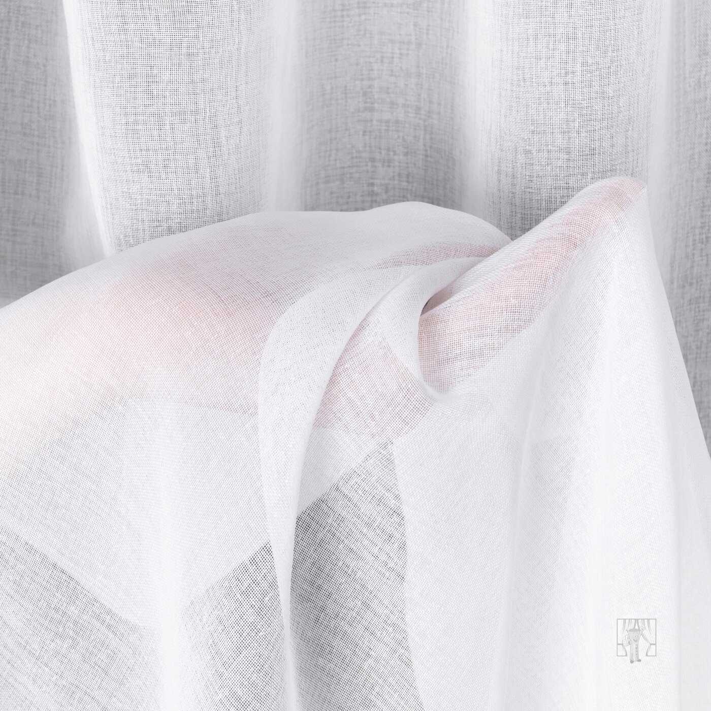 Záclona ELPIDIA na páske biela 350x250cm