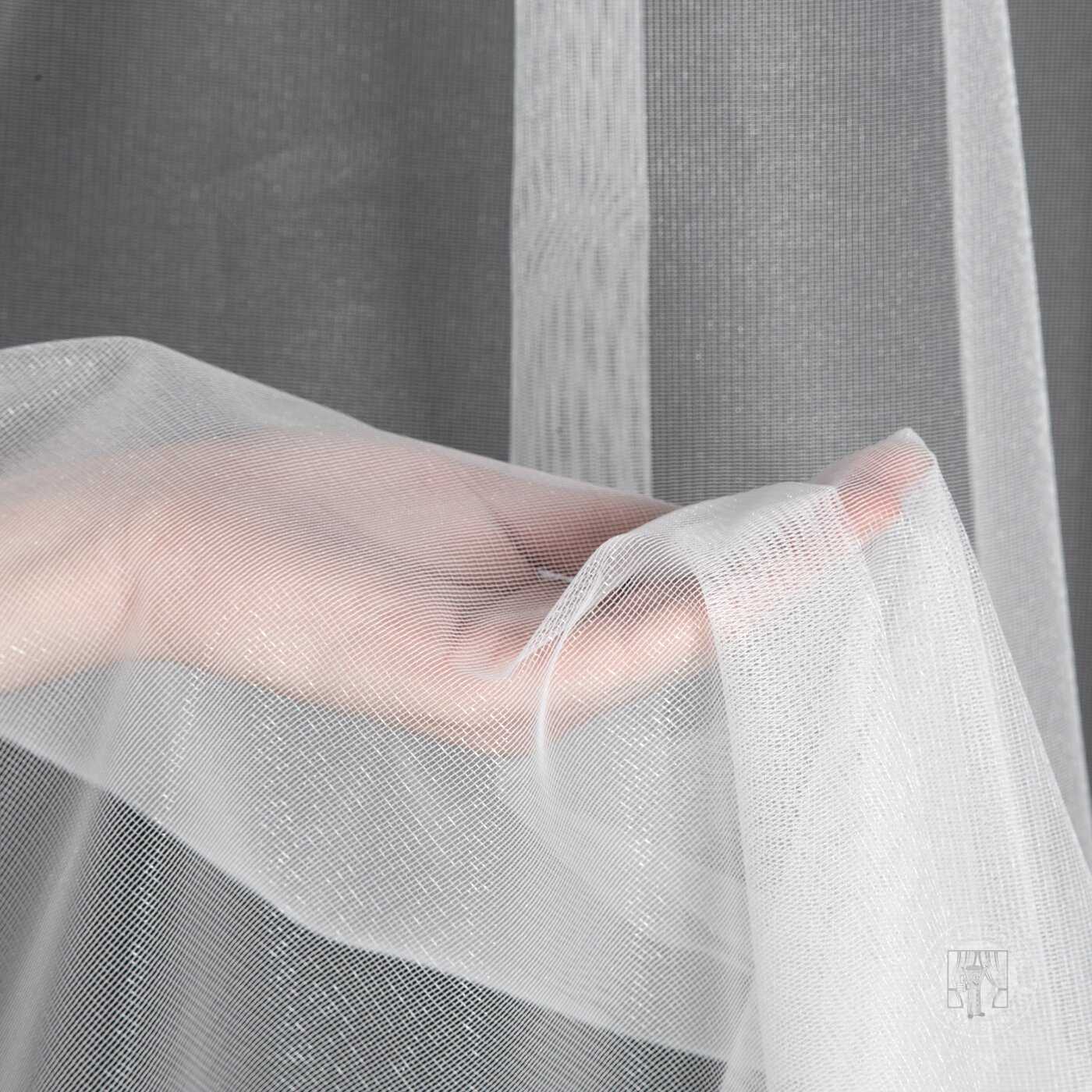 Záclona SYLVIA na krúžkoch biela 350x250cm