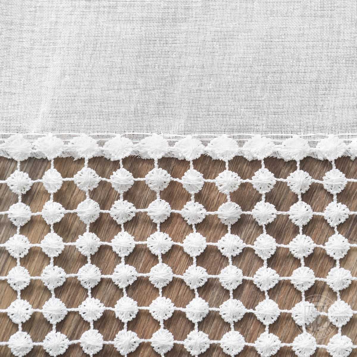 Záclona GRACE na krúžkoch biela 135x250cm